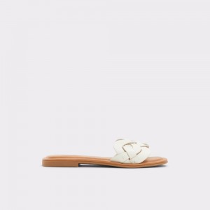 Aldo Adwilaviel Slide sandal Sandalet Kadın Beyaz | DXIF69103