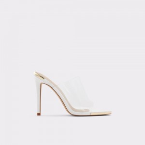 Aldo Afeadan High heel sandal - Block heel Sandalet Kadın Beyaz | UVIZ71849