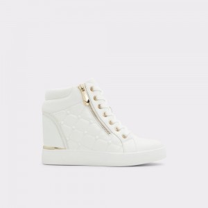 Aldo Ailannah High top sneaker - Wedge heel Spor Ayakkabı Kadın Beyaz | YRAZ64801