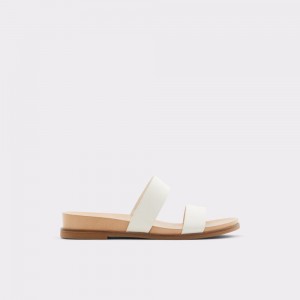 Aldo Aliawen Slide sandal Sandalet Kadın Beyaz | QOWL90728