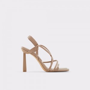 Aldo Amilia Strappy heeled sandal Sandalet Kadın Gri | OWSK32045