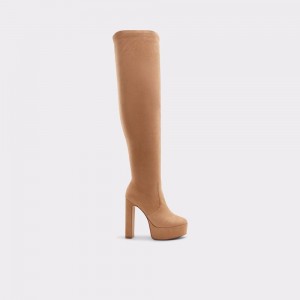 Aldo Astelawan Over-the-knee boot - Plateforme Bot Kadın Bej Rengi | PCEB69814