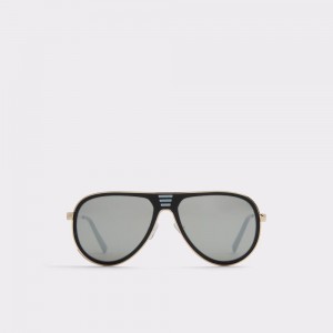 Aldo Barnish Aviator sunglasses Güneş Gözlüğü Erkek Siyah | TLFQ39846