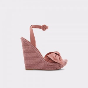 Aldo Besch Wedge sandal - Wedge heel Sandalet Kadın Açık Pembe | QTAM93726