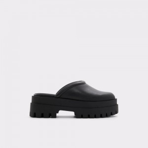 Aldo Biglease Platform Mule - Lug sole Makosen Kadın Siyah | BGMS36728