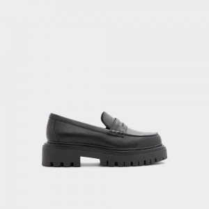 Aldo Bigstrut Loafer - Lug sole Makosen Kadın Siyah | IBUP70958