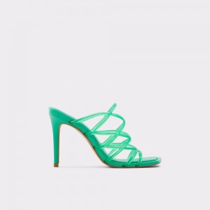 Aldo Brigette Strappy heeled sandal - Stiletto heel Sandalet Kadın Yeşil | TMFX37694