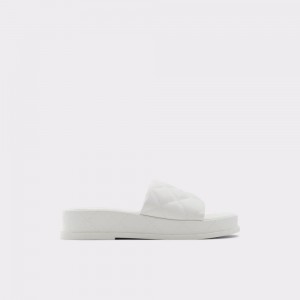 Aldo Carreaux Slide sandal - Flatform Sandalet Kadın Beyaz | DHBQ21486