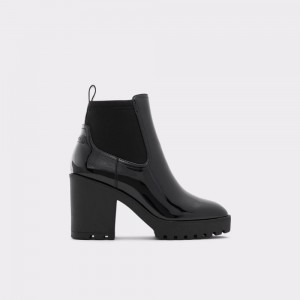 Aldo Chetta Chelsea boot - Lug sole Chelsea Bot Kadın Siyah | JXKH60397