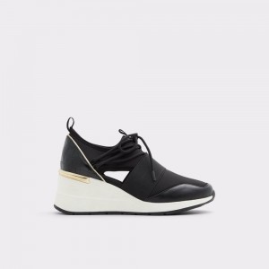 Aldo Chiara Sneaker - Wedge heel Spor Ayakkabı Kadın Siyah | SHQR87465