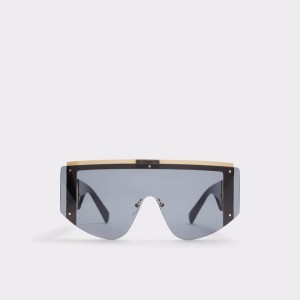 Aldo Contannon Sunglasses Güneş Gözlüğü Kadın Siyah Altın | GTXD72508