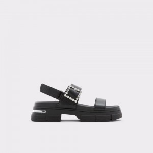 Aldo Corinne Flat sandal - Lug sole Sandalet Kadın Siyah | EZPQ32198