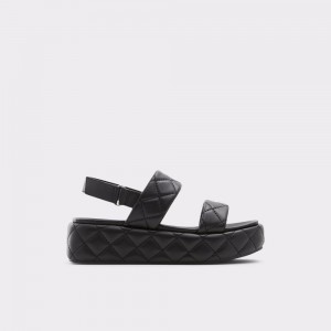 Aldo Cossette Wedge sandal - Flatform Sandalet Kadın Siyah | BNFL60183