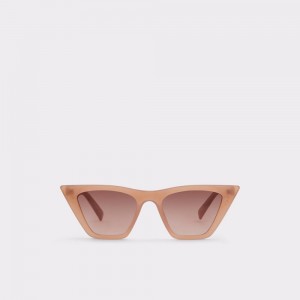 Aldo Derras Cat eye sunglasses Güneş Gözlüğü Kadın Bej Rengi | MRJN50698