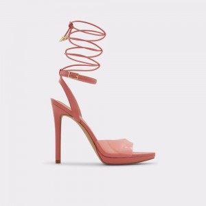 Aldo Docilla Strappy heeled sandal - Stiletto platform Platform Ayakkabı Kadın Pembe | KCHY54367