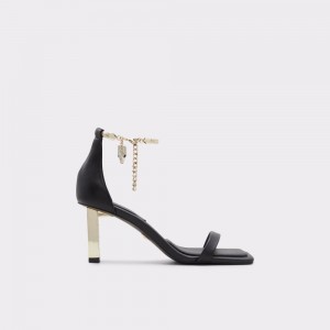 Aldo Dore Ankle strap heeled sandal Topuklu Ayakkabılar Kadın Siyah | JBWY59321