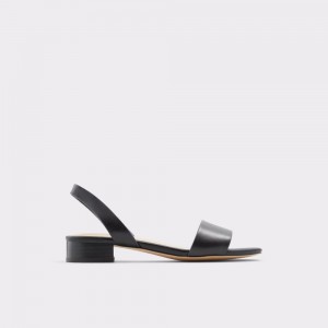 Aldo Doredda Sling back flat sandal - Block heel Topuklu Ayakkabılar Kadın Siyah | EMIP34615