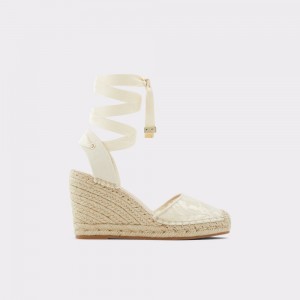 Aldo Efemina Wedge sandal - Wedge heel Sandalet Kadın Beyaz | VBKN43286