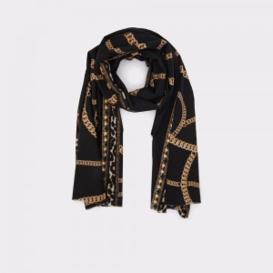 Aldo Enobadanten Scarf Şapkalar Kadın Siyah Altın | GNZJ68942