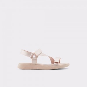 Aldo Eoweniel Strappy flat sandal Sandalet Kadın Açık Pembe | JDUP97856