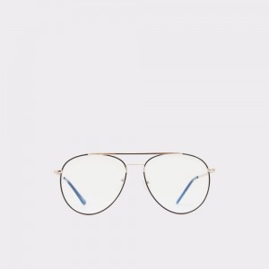 Aldo Epinel Aviator sunglasses Güneş Gözlüğü Erkek Siyah Altın | LRSC74360