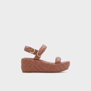 Aldo Eroellan Wedge sandal - Platform Sandalet Kadın Kırmızı | MVGP67420