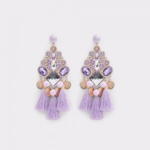 Aldo Escanaba Chandelier earrings Küpe Kadın Açık Mor | ALNV57916