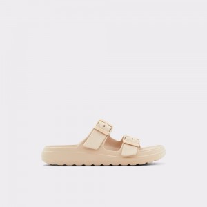 Aldo Eteiven Slide sandal Sandalet Kadın Bej Rengi | LOHV82413