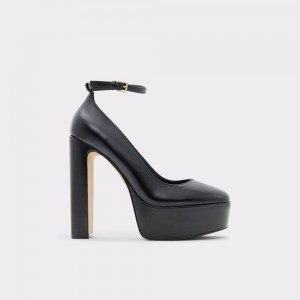 Aldo Fonda Ankle strap heeled shoe - Plateforme Platform Ayakkabı Kadın Siyah | LTEO34591