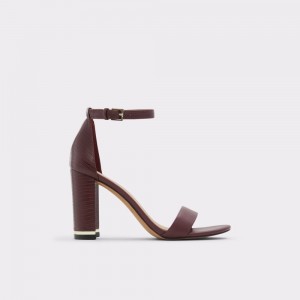 Aldo Frilajan High heel sandal - Block heel Sandalet Kadın Bordo | KVRM64831