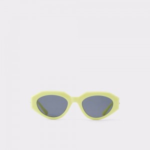 Aldo Galoren Square sunglasses Güneş Gözlüğü Kadın Sarı | HVFY48693