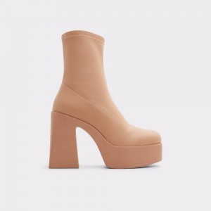 Aldo Grandstep Platform ankle boot Kısa Bot Kadın Bej Rengi | XWMV02519