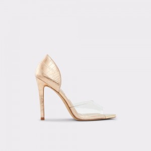 Aldo Gwendassi High heel sandal - Stiletto heel Sandalet Kadın Pembe Altın | LDYE12847