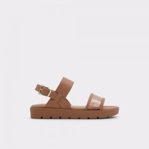 Aldo Hailey Flat sandal - Lug sole Sandalet Kadın Bej Rengi | VQSC34189