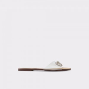 Aldo Ibigothiel Flat sandal Sandalet Kadın Gümüş | QMPJ37986