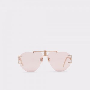 Aldo Jehan Sunglasses Güneş Gözlüğü Kadın Pembe Altın | ZNFR38709