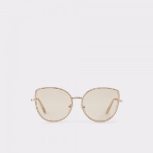 Aldo Kedira Cat eye sunglasses Güneş Gözlüğü Kadın Altın | YWSN82356