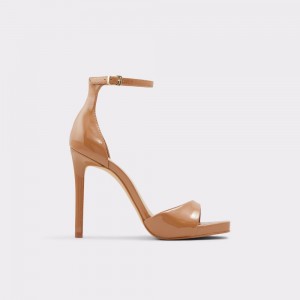 Aldo Livia High heel sandal - Platform Platform Ayakkabı Kadın Kahverengi | TDYM10832