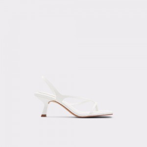 Aldo Loni Strappy high heel sandal - Block heel Topuklu Ayakkabılar Kadın Beyaz | SJFV74306