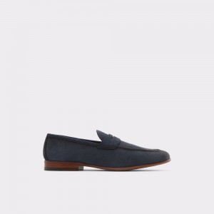 Aldo Manubar Loafer Makosen Ayakkabı Erkek Lacivert | EBCH72491