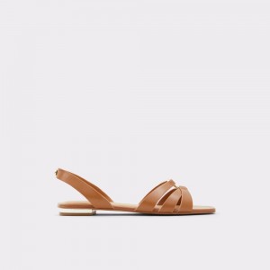 Aldo Marassi Sling back sandal Sandalet Kadın Kahverengi | FLCX58340