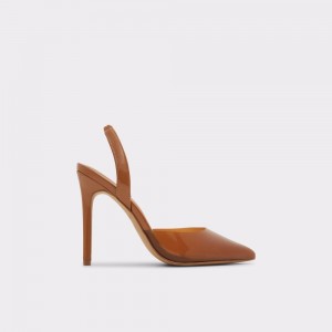 Aldo Marie Sling back high heel - Stiletto heel Topuklu Ayakkabılar Kadın Koyu Bej Rengi | HXNF34280