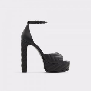 Aldo Milena Ankle strap heeled sandal - Plateforme Platform Ayakkabı Kadın Siyah | ATWG26751