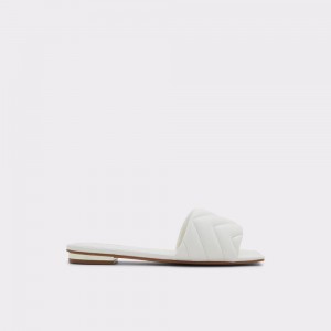 Aldo Moniq Slide sandal Sandalet Kadın Beyaz | KTFR65932