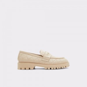 Aldo Moxy Loafer - Lug sole Makosen Kadın Açık Bej Rengi | EMZU27460