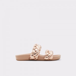 Aldo Oaka Slide sandal Sandalet Kadın Pembe Altın | SFPH38064