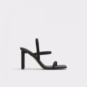 Aldo Okurra Strappy heeled sandal Blok Topuklu Ayakkabı Kadın Siyah | SYWB70365