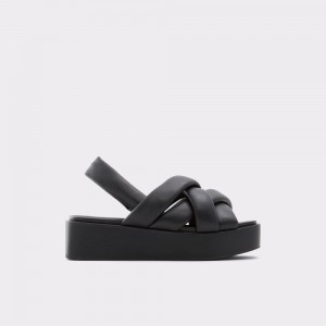 Aldo Phoebie Sling back sandal - Platform Sandalet Kadın Siyah | XWPL78124