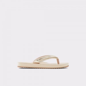 Aldo Polo Flip flops Sandalet Kadın Champagne | PRCG59168