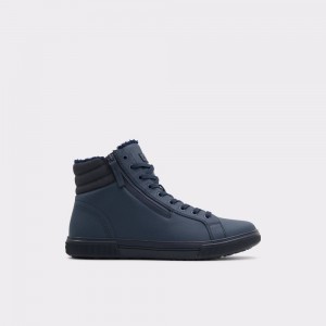 Aldo Preralith Lace-up boot - Cup sole Bağcıklı Bot Erkek Lacivert | XYUW34091